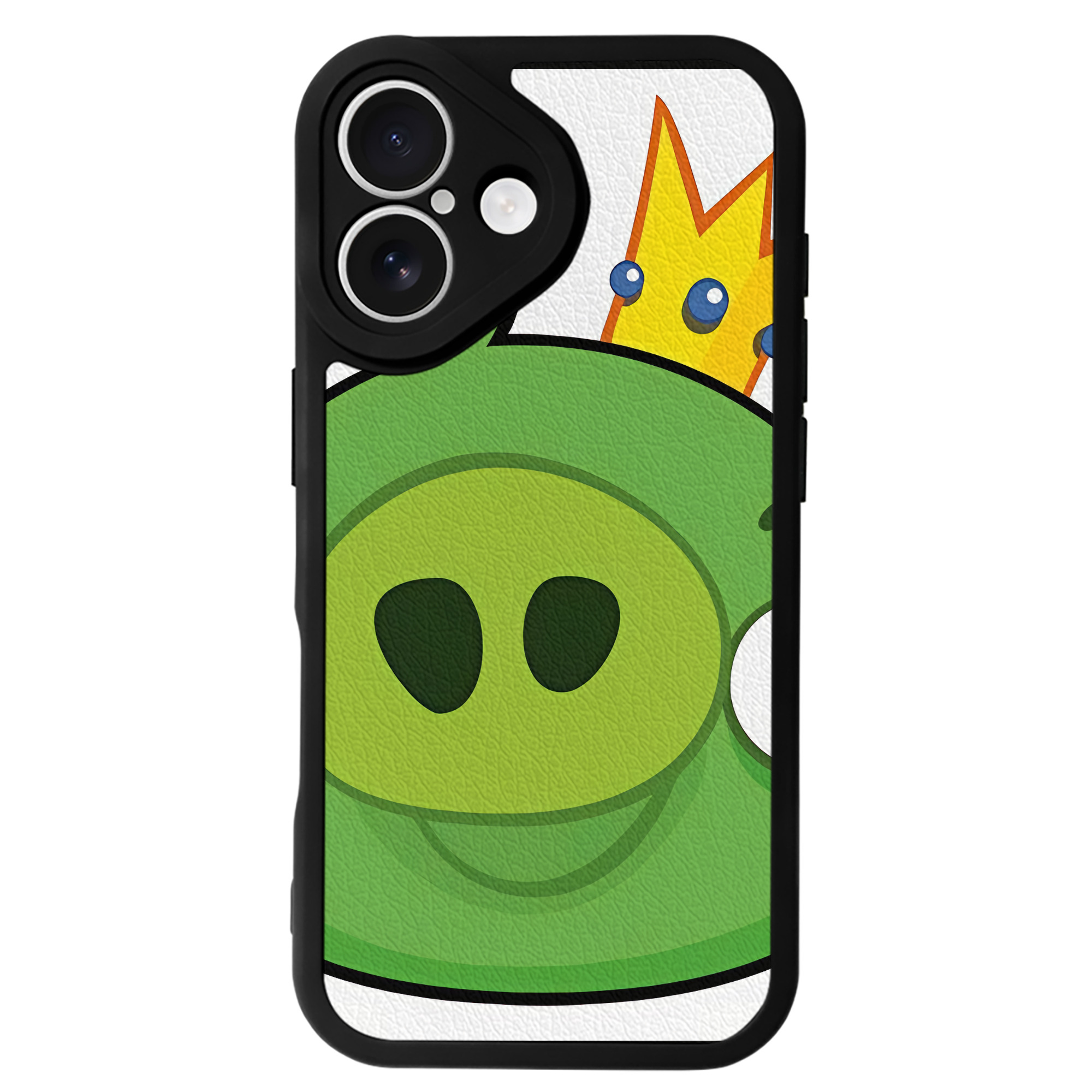 （画像用） Angry Birds アングリーバード 【iPhone 16シリーズ対応】シリコンスマホケース（レザー調） 材質：シリコン